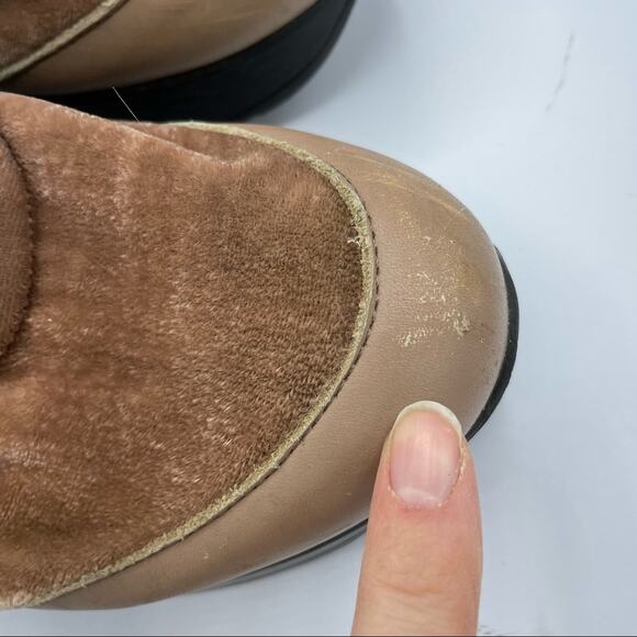 Free People Pink Velvet Platform Velcro Sneakers 37 - Picture 4 of 10